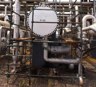Heat exchanger in an industrial facility: evidence of the operating O&G context.